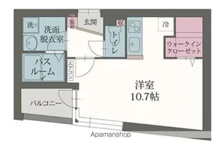 EVERGREEN【5階】の間取り