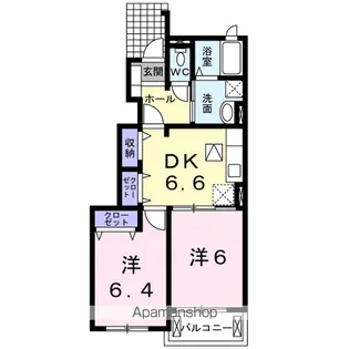 NMON D【1階】の間取り