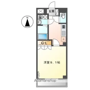 サンクレスト【2階】の間取り