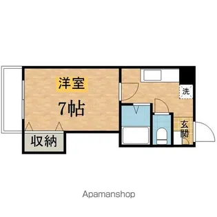 キャンベラ24【3階】の間取り