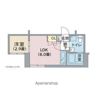 アーバン栄【8階】の間取り