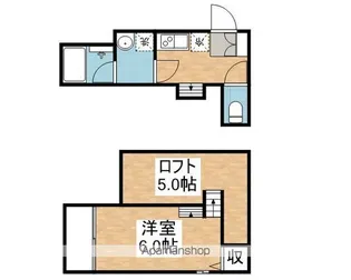 アルバーノ北山【2階】の間取り