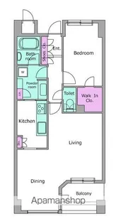 東京都豊島区上池袋1丁目【マンション】の間取り