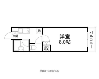 プロスパⅡ【1階】の間取り