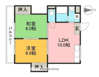 プレミール高埇【3階】の間取り