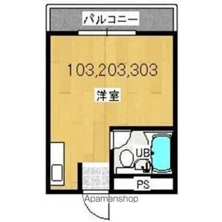 プレアール上新庄Ⅲ【1階】の間取り