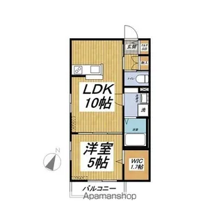 エステート小竹向原【2階】の間取り