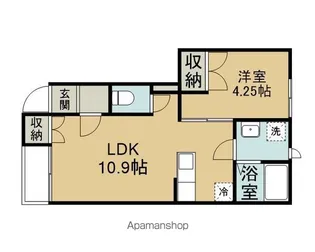 サンライズ7【103号室】の間取り