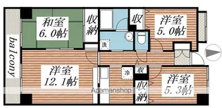 ヴィラ・グラニッツ【3階】の間取り