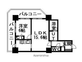 PRIME URBAN札幌 RIVER FRONT【23階】の間取り