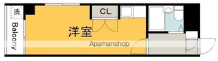 White広島駅前【2階】の間取り
