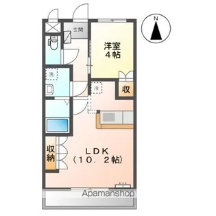 グリーンティアラ【2階】の間取り
