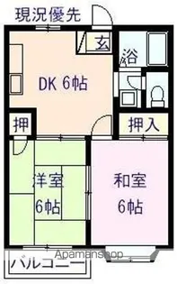 エルディム鋤崎【1階】の間取り