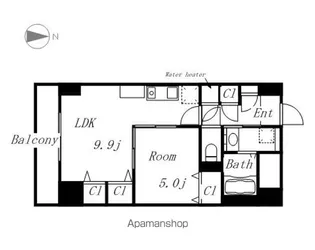 プレステージ千種【8階】の間取り