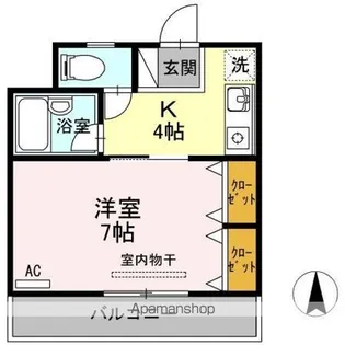 ルミナスコート【3階】の間取り