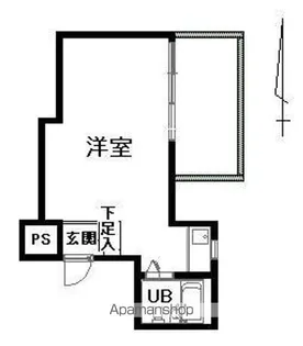 メゾン西内町【4階】の間取り