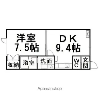 KIハイツ【1階】の間取り