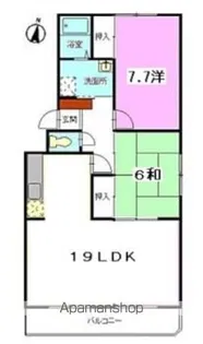 レジデンスSH【2階】の間取り