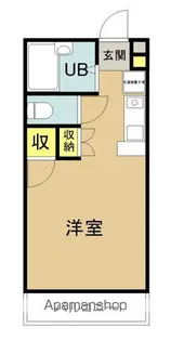 カレッジハウスNEXT21−Ⅰ【106号室】の間取り