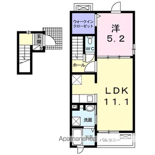アンジュメゾン【2階】の間取り