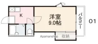コート林【2階】の間取り