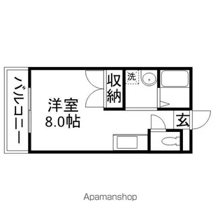 ノブハウスⅢ【1階】の間取り