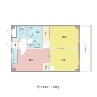 ドミールオガワ【3階】の間取り