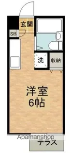 コーポ浦上【101号室】の間取り