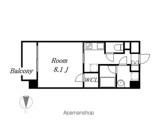 プレミアム浅間町【503号室号室】の間取り