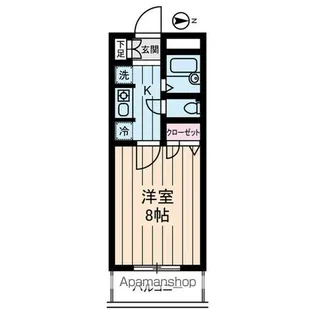 ヴィレッジ・イン・富士見丘【6階】の間取り