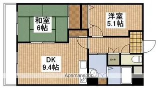 エクセリア駅南【5階】の間取り