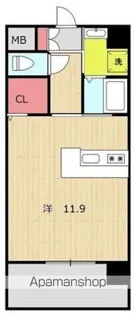 ソラーレ広島【704号室】の間取り