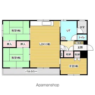 志文マンション【2階】の間取り