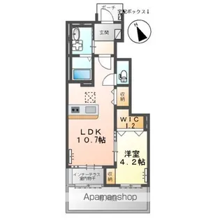 ルミナスA【1階】の間取り