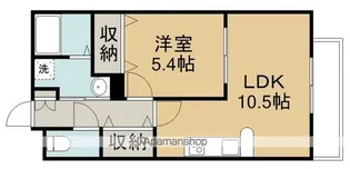 アトラス【1階】の間取り