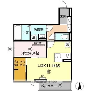 アン・シャトウⅣ【3階】の間取り