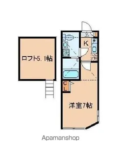 神奈川県横浜市港南区最戸2丁目【アパート】の間取り