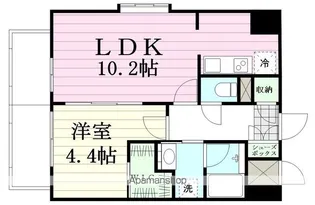エルスタンザ広瀬通RESIDENCE【5階】の間取り