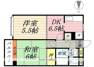 ヨコスカビルⅠ【202号室】の間取り