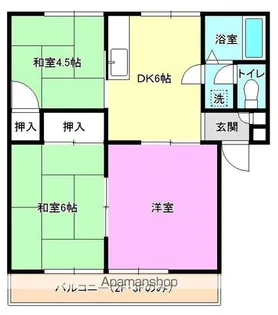 パークマンション【301号室】の間取り