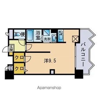 HF平尾レジデンス【1207号室】の間取り