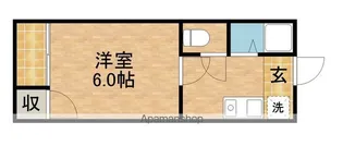 タウンオグスB【1階】の間取り