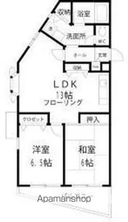 ユリシーズ浜田山【3階】の間取り