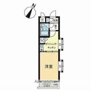 ライオンズマンション江古田第5【210号室】の間取り