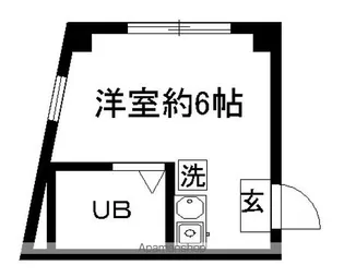 ベルハイツ入間【2階】の間取り