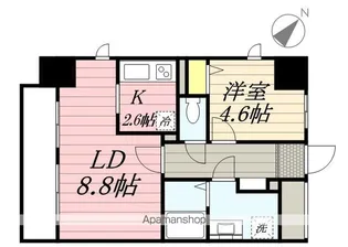 KANZE SHIBAURA RESIDENCE【9階】の間取り