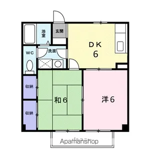 シティハイツサトウ2【2階】の間取り