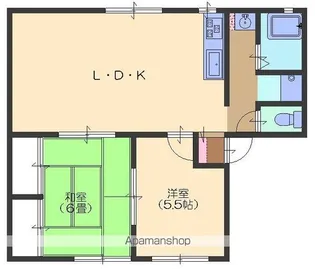 すみたハイツ【201号室】の間取り