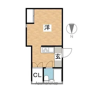 ヴィラカレッジ千代田【2階】の間取り