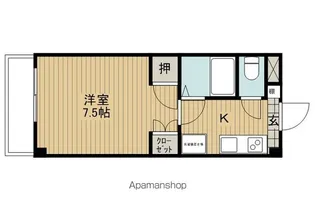 長倉Mハイツ【2階】の間取り